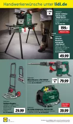 Gazetka promocyjna Lidl - Aktuelle Onlineshop-Highlights - Gazetka - ważna od 31.12 do 31.12.2022 - strona 36 - produkty: Abbruchhammer, akku, auto, kompressor, ladegerät, messer, ndk, Parkside, sac, Ti, ZTE