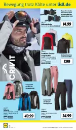 Gazetka promocyjna Lidl - Aktuelle Onlineshop-Highlights - Gazetka - ważna od 31.12 do 31.12.2022 - strona 38 - produkty: bio, crivit, ecco, eis, Finish, handschuhe, hose, Jacke, Langarmshirt, ndk, Ria, schuhe, shirt, Skihandschuhe, Ti, wasser