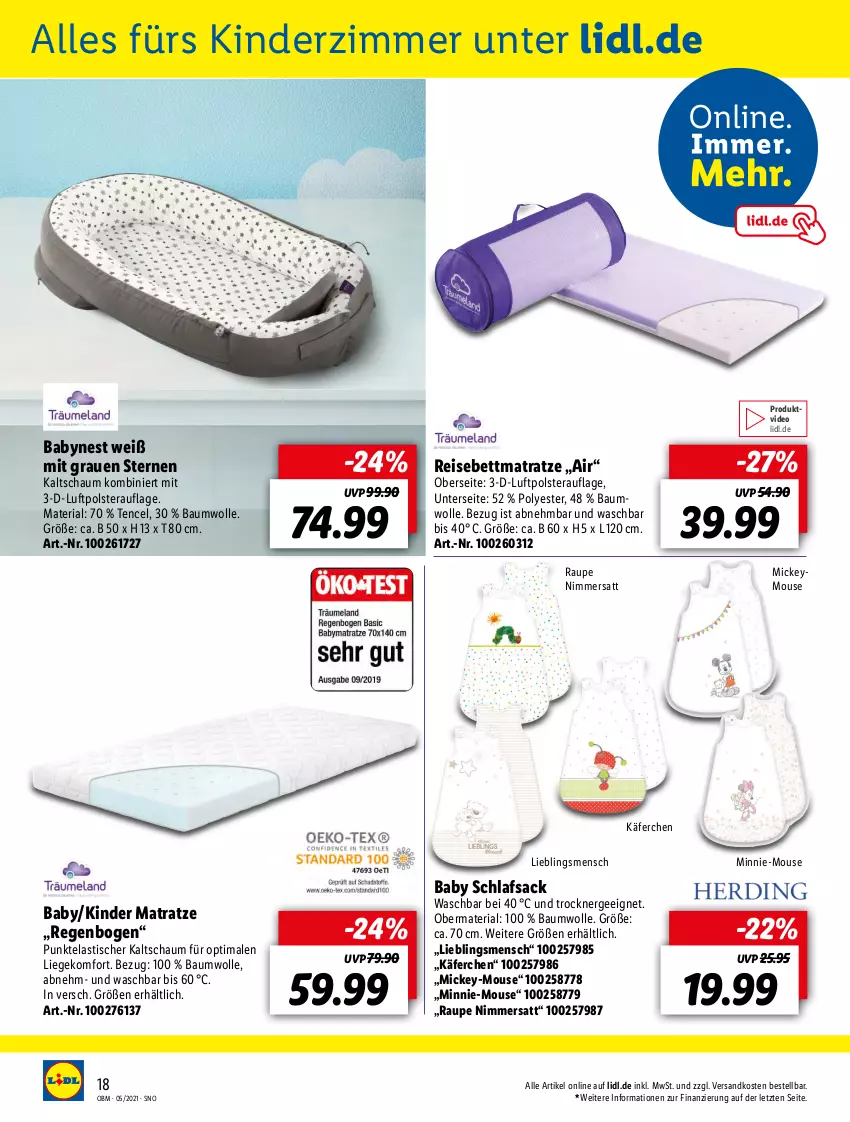 Aktueller Prospekt Lidl - Aktuelle Onlineshop-Highlights - von 01.05 bis 31.05.2021 - strona 18