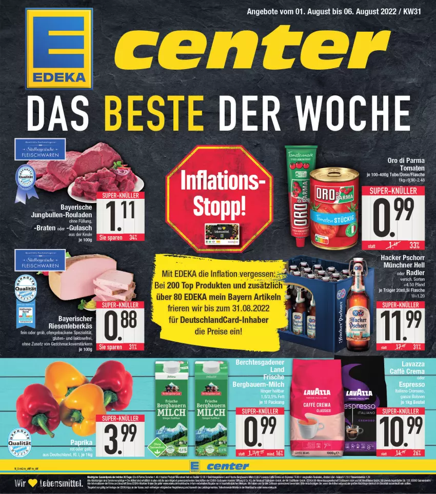 Aktueller Prospekt E Center - Angebote der Woche - von 01.08 bis 06.08.2022 - strona 1 - produkty: Ti