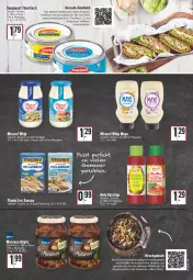 Gazetka promocyjna Edeka - Angebote der Woche - Gazetka - ważna od 08.10 do 08.10.2022 - strona 15 - produkty: angebot, avocado, fisch, flasche, gulasch, Hela, hollandaise, ketchup, Knödel, korn, Kraut, krautsalat, mac, miracel, miracel whip, Nuance, pilze, saft, salat, sandwich, sauce, saupiquet, senf, Speck, thomy, thomy les sauces, thunfisch, Ti, tisch, toast, Wild, Yo