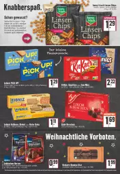 Gazetka promocyjna Edeka - Angebote der Woche - Gazetka - ważna od 08.10 do 08.10.2022 - strona 16 - produkty: beutel, chips, eis, ente, fisch, funny-frisch, hafer, kartoffel, kartoffelchips, keks, kirsch, kirsche, kirschen, kitkat, korn, leibniz, leine, LG, likör, linsen, lion, milch, schoko, schokolade, smarties, snack, snacks, tee, Ti, vollmilch