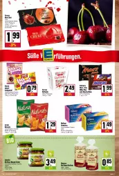 Gazetka promocyjna Kupsch - Angebote der Woche - Gazetka - ważna od 12.03 do 12.03.2022 - strona 7 - produkty: bio, bounty, bourbon, bourbon vanille, creme, ferrero, lachgummi, Ländertee, lorenz, mars, Meßmer, milky way, Mon Chéri, natur, natura, nimm2, nuss, nuss-nougat-creme, raffaello, snickers, storck, tee, twix, vanille, waffeln