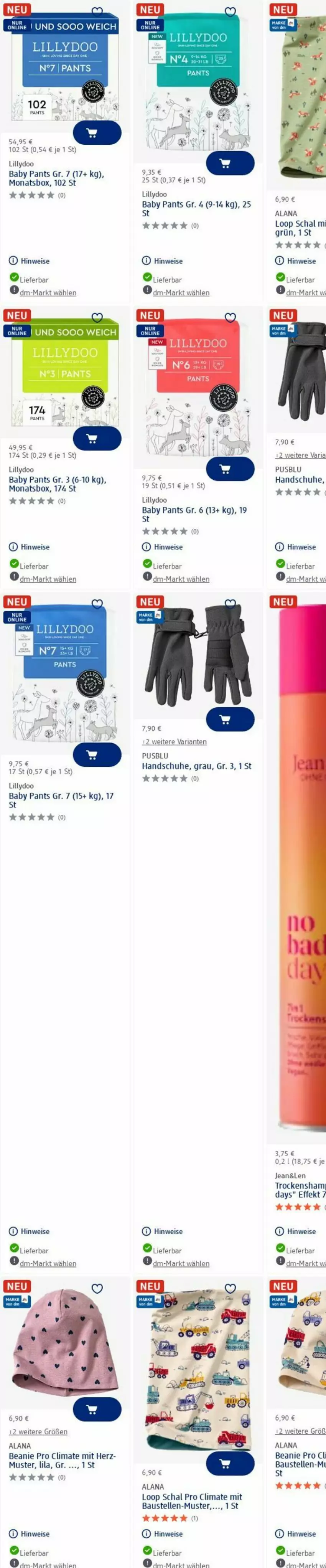 Aktueller Prospekt Dm Drogerie - Prospekte - von 14.07 bis 23.07.2025 - strona 14 - produkty: aust, Bau, Beanie, eis, elle, handschuhe, Pants, Ria, Schal, schuhe, usb