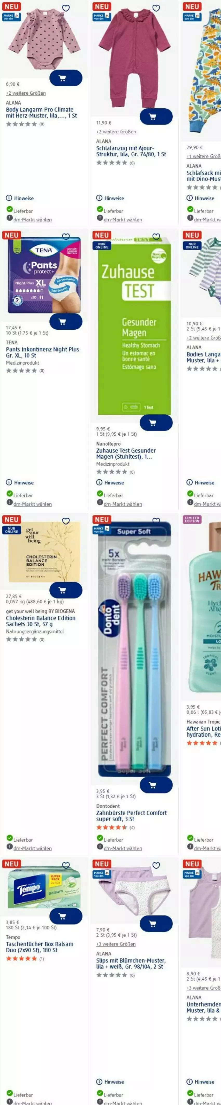 Aktueller Prospekt Dm Drogerie - Prospekte - von 14.07 bis 23.07.2025 - strona 20 - produkty: after sun, akku, Anzug, balsam, bio, body, bürste, eis, hemd, hemden, medizinprodukt, Pants, sac, Schlafanzug, schlafsack, slip, slips, stuhl, Tasche, taschen, taschentücher, Tempo, Ti, tücher, Unterhemd, unterhemden, Yo, zahnbürste