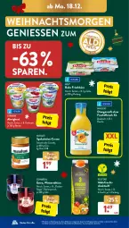 Gazetka promocyjna AldiSud - IN ZWEI WOCHEN - Gazetka - ważna od 23.12 do 23.12.2023 - strona 10 - produkty: alle artikel ohne dekoration, almighur, almighurt, arla, Becher, beere, beeren, Buko, creme, dekoration, direktsaft, ehrmann, ehrmann almighurt, eis, flasche, fleisch, frischkäse, frucht, fruchtfleisch, himbeer, himbeere, Innocent, Käse, LG, nuss, orange, orangen, orangensaft, reis, saft, Schwartau, Ti, ZTE