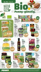 Gazetka promocyjna Penny - Prospekte - Gazetka - ważna od 01.07 do 01.07.2023 - strona 26 - produkty: Becher, beutel, bio, Brühe, cassis, cookie, cookies, eis, flasche, frucht, garnelen, gin, hafer, Hafercookies, joghur, joghurt, joghurt mild, konfitüre, kräuter, Kürbis, lack, leinöl, LG, mango, milch, natur, reis, sandwich, schoko, schokolade, suppe, suppen, Ti, vanille, vollmilch, ZTE