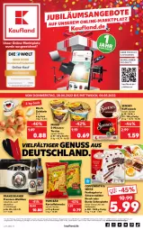Gazetka promocyjna Kaufland - Gazetka - ważna od 04.05 do 04.05.2022 - strona 1 - produkty: alkohol, Becher, beutel, bier, coppenrath, ente, franziskaner, kaffee, kaffeepads, kartoffel, kirsch, latte, LG, lion, maggi, natur, nuss, pom-bär, Rauch, sac, sahne, senseo, snack, snacks, terrine, Ti, torte, zwiebel, zwiebeln