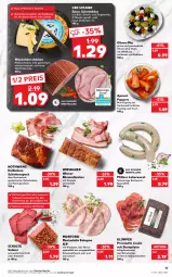 Gazetka promocyjna Kaufland - Gazetka - ważna od 04.05 do 04.05.2022 - strona 17 - produkty: angebot, angebote, aprikose, aprikosen, auer, Bau, Bauer, braten, brot, buch, chili, dell, eis, fleisch, frischkäse, frucht, hinterschinken, Holz, Käse, kräuter, kräutern, küche, leberwurst, mac, Mantel, milch, mit pistazien, montorsi, mortadella, oder kräuter, olive, oliven, paprika, pilze, pistazien, prosciutto, prosciutto crudo, reis, rohschinken, salami, salat, salate, salz, schinken, schinkenspeck, schnittkäse, schwein, schweine, schweinefleisch, senf, Speck, Spezi, Steinpilze, Ti, tisch, wein, weine, wiener, wiesbauer, wurst, ZTE