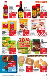 Gazetka promocyjna Kaufland - Gazetka - ważna od 04.05 do 04.05.2022 - strona 21 - produkty: angebot, angebote, backwaren, Berger, beutel, bio, bohne, bohnen, brot, brötchen, chili, cranberries, dip, Donut, Dr. Oetker, eier, eiernudeln, eis, elle, frische backwaren, gaggli, gouda, Käse, kidney, knorr, korn, Kornbrot, mac, maggi, maggi würze, mit gouda, nudel, nudeln, nuss, reis, roba, rwe, sauce, schoko, schokolade, seeberger, suppe, suppen, suppenliebe, teller, Ti, vollkornbrot, weizenbrötchen