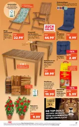 Gazetka promocyjna Kaufland - Gazetka - ważna od 04.05 do 04.05.2022 - strona 27 - produkty: armlehnen, Bau, baumwolle, buch, dip, eis, erde, Garten, gartenmöbel, grill, grillholzkohle, Holz, holzkohle, klappstuhl, kräuter, kräutern, leine, Löffel, möbel, ndk, pflanze, pflanzen, profagus, Rauch, rückenlehne, schuhe, stuhl, Stühl, Ti, tisch, topf, versandkostenfrei, wolle