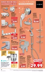Gazetka promocyjna Kaufland - Gazetka - ważna od 04.05 do 04.05.2022 - strona 28 - produkty: ACC, accessoires, angebot, angebote, armatur, armaturen, Bad, Badregal, Bau, Becher, brause, Duschsäule, edelstahl, eis, Hakenleiste, handbrause, korb, leds, papier, regal, Ria, Schal, Schale, schlauch, Seife, Teleskop, Ti, toilettenpapier, waschbecken, wasser, werkzeug, ZTE