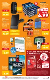 Gazetka promocyjna Kaufland - Gazetka - ważna od 04.05 do 04.05.2022 - strona 33 - produkty: angebot, auer, auto, batterie, batterien, buch, Clin, din a4, dvb, DVB-T, eier, eis, elle, erde, fitnesstracker, Grom, hama, Hygrometer, isana, LG, medisana, ndk, papier, Radio, Rauch, reis, rwe, sana, schuhe, Signal, sim, Tasche, taschen, Taschenbuch, Ti, tisch, usb, versandkostenfrei, Wetterstation