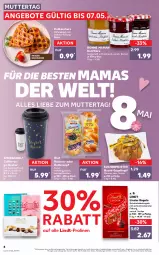 Gazetka promocyjna Kaufland - Gazetka - ważna od 04.05 do 04.05.2022 - strona 8 - produkty: angebot, angebote, backwaren, Becher, bonne maman, butter, eis, frische backwaren, Hefe, konfitüre, kuchen, kuchenmeister, Kugel, lindor, lindt, mam, Meister, pralinen, quark, schoko, schokolade, schokoladen, Ti, vanille, ZTE
