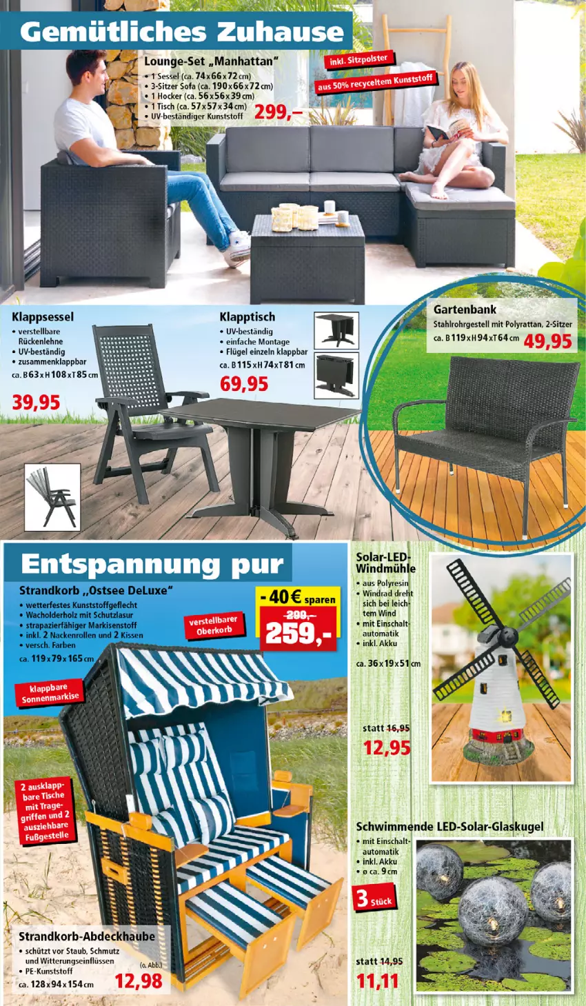 Aktueller Prospekt Thomas Philipps - FrÃ¼hlingsangebote entdecken - von 04.04 bis 30.04.2022 - strona 9 - produkty: akku, auto, Bank, Garten, gartenbank, Glaskugel, hocker, klappsessel, klapptisch, Kugel, lounge-set, rückenlehne, Schal, sessel, Sofa, Ti, tisch