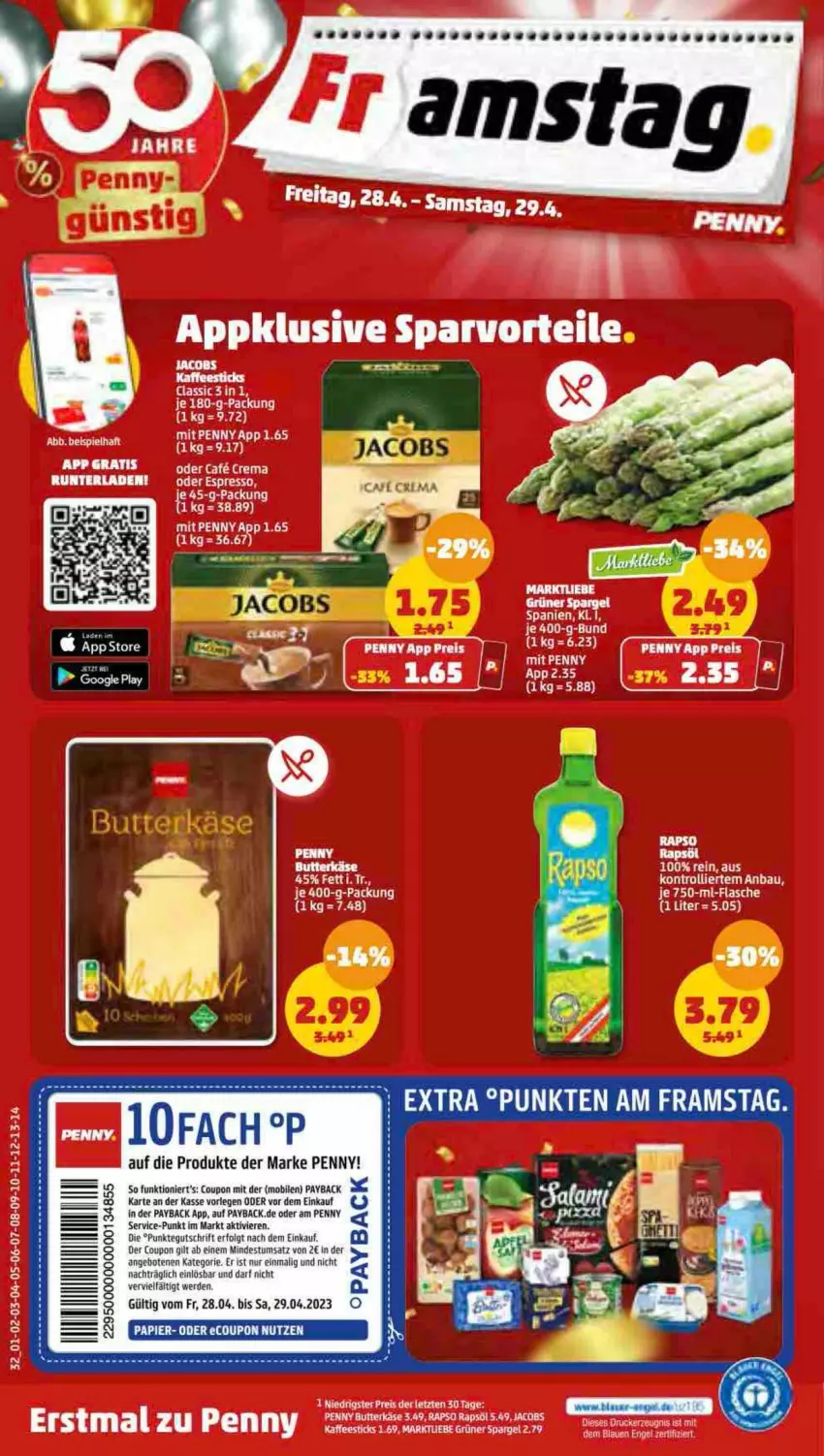 Aktueller Prospekt Penny - Prospekte - von 24.04 bis 29.04.2023 - strona 32 - produkty: angebot, angebote, coupon, erde, LG, papier, payback, tee, Ti