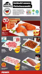 Gazetka promocyjna Penny - Prospekte - Gazetka - ważna od 29.04 do 29.04.2023 - strona 4 - produkty: dalli, eis, ente, fleisch, Geflügel, geflügelprodukte sind mit dem, hähnchenschenkel, henkel, jungbullen, lachs, lion, rind, rindfleisch, schenkel, schwein, schweine, wein, weine