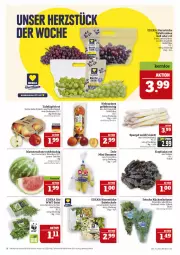 Gazetka promocyjna Marktkauf - Prospekt - Gazetka - ważna od 05.04 do 05.04.2025 - strona 8 - produkty: aktionspreis, banane, bananen, bio, deka, edeka bio, eis, fleisch, früchte, kopfsalat, kräuter, küche, Küchen, melone, minze, Nektar, nektarinen, nuss, petersilie, reis, salat, Schal, Schale, schnitten, spargel, tafeläpfel, tafeltrauben, Ti, trauben, wasser, wassermelone