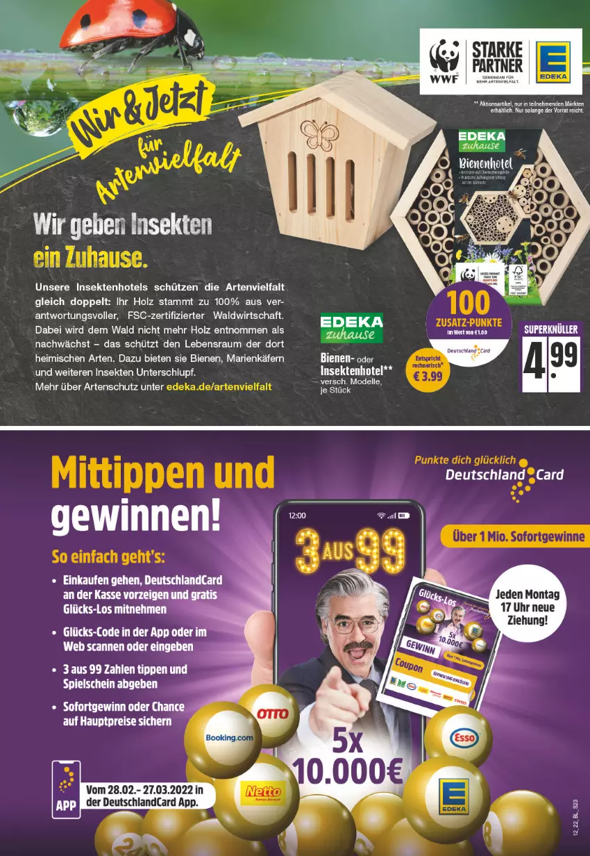 Aktueller Prospekt Edeka - Angebote der Woche - von 21.03 bis 26.03.2022 - strona 23 - produkty: deka, dell, eis, elle, Holz, käfer, Mode, reis, Schütze, sekt, Ti, uhr