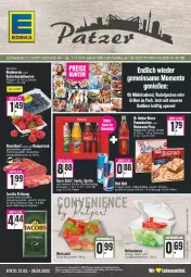 Gazetka promocyjna Edeka - Angebote der Woche - Gazetka - ważna od 26.03 do 26.03.2022 - strona 1 - produkty: angebot, beef, beere, beeren, coca-cola, cola, drink, eis, elle, energy drink, ente, fanta, flammkuchen, fleisch, heidelbeere, heidelbeeren, himbeer, himbeere, himbeeren, honig, jungbullen, kaffee, kuchen, lamm, lebensmittel, LG, melone, melonen, obst, pizza, reis, ristorante, ristorante pizza, roastbeef, rum, rumpsteak, salat, Schal, Schale, schnitten, spitzenqualität, sprite, steak, teller, Ti