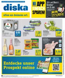 Gazetka promocyjna Diska - Prospekte - Gazetka - ważna od 29.07 do 29.07.2023 - strona 1 - produkty: angebot, angebote, arla, Becher, bier, brillant sekt, deka, eis, flasche, frucht, fruchtgummi, hähnchenschenkel, haribo, henkel, Lübzer, reis, schenkel, sekt, söhnlein, söhnlein brillant, tafeltrauben, Ti, trauben, ZTE