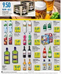 Gazetka promocyjna Diska - Prospekte - Gazetka - ważna od 29.07 do 29.07.2023 - strona 8 - produkty: aktionspreis, Alwa, amecke, Becher, Becherovka, bowle, brause, burger, Cap, captain morgan, classico, dry gin, eis, flasche, gin, hero, holsten, karlsberg, katlenburger, london dry, london dry gin, mineralwasser, Mixer, mixery, nuss, original spiced gold, pils, pilsener, primitivo, reis, säfte, steiner, Ti, vitrex, volvic, warsteiner, wasser, wein, ZTE