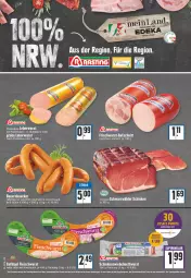 Gazetka promocyjna Edeka - Angebote der Woche - Gazetka - ważna od 07.01 do 07.01.2023 - strona 12 - produkty: angebot, angebotspreis, asti, auer, aufschnitt, Bau, Bauer, eier, eis, erde, fleisch, frischwurst-aufschnitt, Geflügel, gin, Kalbfleisch, knacker, knoblauch, leberwurst, mac, Mett, mettwurst, mit kalbfleisch, mit knoblauch, natur, obst, reis, schinken, schwarzwälder schinken, tee, Ti, tisch, wurst