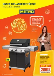 Gazetka promocyjna Metro - Unser Top-Angebot - Gazetka - ważna od 30.03 do 30.03.2022 - strona 1 - produkty: angebot, edelstahl, eis, gasgrill, grill, grillfläche, grillrost, Kocher, lamm, Metro, Ti, top-angebot, top-hit