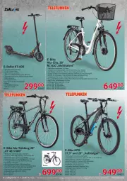 Gazetka promocyjna Selgros - Non Food - Gazetka - ważna od 16.11 do 16.11.2022 - strona 18 - produkty: acer, akku, Bau, E-Bike, E-Roller, elle, felgen, gabel, Kette, korb, LG, Lithium-Lonen-Akku, reifen, Roller, rücklicht, sattel, Schal, shimano, telefunken, Ti, trommel