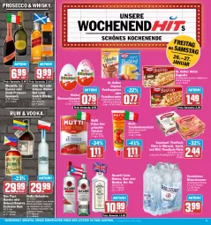 Gazetka promocyjna Hit - Wochenprospekt - Gazetka - ważna od 27.01 do 27.01.2024 - strona 15 - produkty: Alwa, bacardi, baguette, Bistro Baguette, creme, Dr. Oetker, dry gin, ecco, eis, filet, filets, fisch, flasche, gerolsteine, gerolsteiner, gin, in olivenöl, John Barr, johnnie walker, Kinder, La Gioiosa, mineralwasser, mionetto, Mutti, olive, oliven, olivenöl, prosecco, pudding, puma, reis, rum, saupiquet, scotch, scotch whisky, spumante, steiner, thunfisch, thunfisch filets, Ti, tomate, tomaten, tuc, vodka, wasser, whisky, wodka, zonin, ZTE