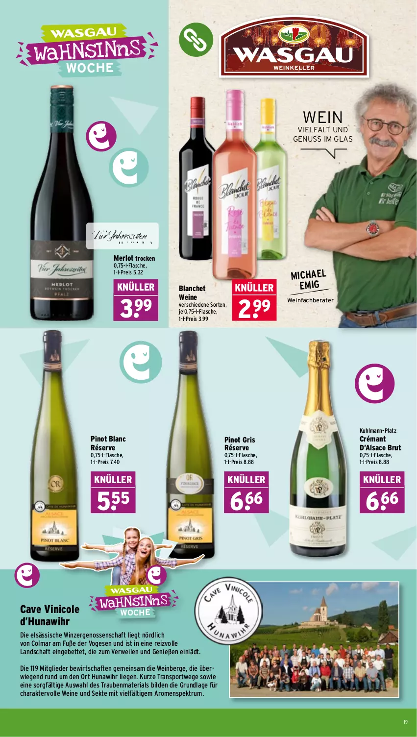 Aktueller Prospekt Wasgau - von 26.10 bis 31.10.2026 - strona 19 - produkty: bett, brut, eis, flasche, Liege, merl, merlot, nuss, Pinot, reis, Ria, rum, rwe, sac, sekt, Spektrum, Sport, Ti, trauben, wein, weine