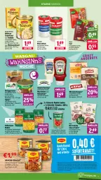 Gazetka promocyjna Wasgau - Gazetka - ważna od 31.10 do 31.10.2026 - strona 15 - produkty: auer, beutel, bio, coupon, coupons, eis, erde, fertiggericht, fertiggerichte, flasche, gin, hartweizen, hengstenberg, ketchup, knorr, knorr fix, Kraut, maggi, mayonnaise, meerrettich, nudel, nudeln, rabatt-coupon, ravioli, regal, reis, remoulade, Rettich, rotkohl, Sauerkraut, schamel, Soße, Ti, tomate, tomaten, tomato ketchup, wein, Weinsauerkraut, Yo