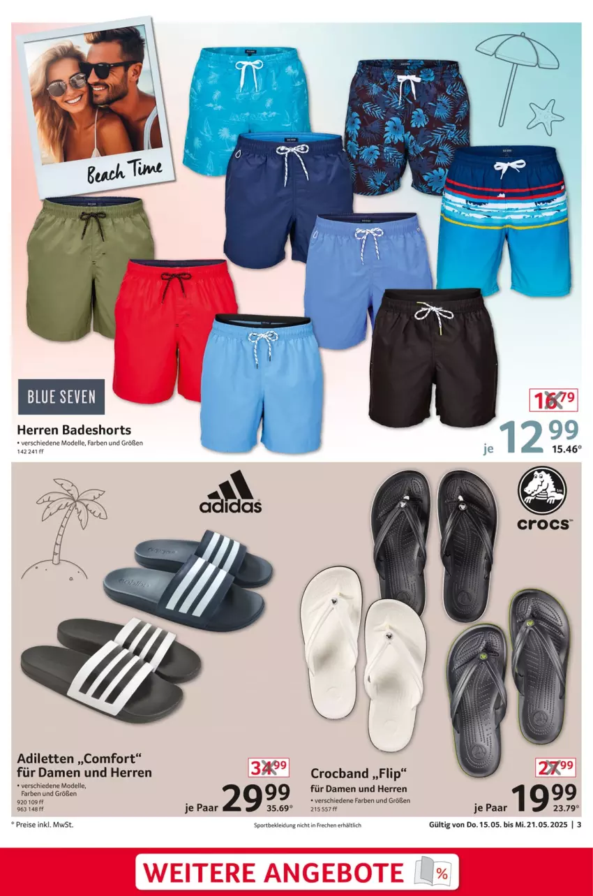Aktueller Prospekt Selgros - Non Food - von 15.05 bis 21.05.2025 - strona 3 - produkty: angebot, angebote, Bad, badeshorts, dell, eis, elle, herren badeshort, kleid, Kleidung, Mode, reis, shorts, Sport, Ti