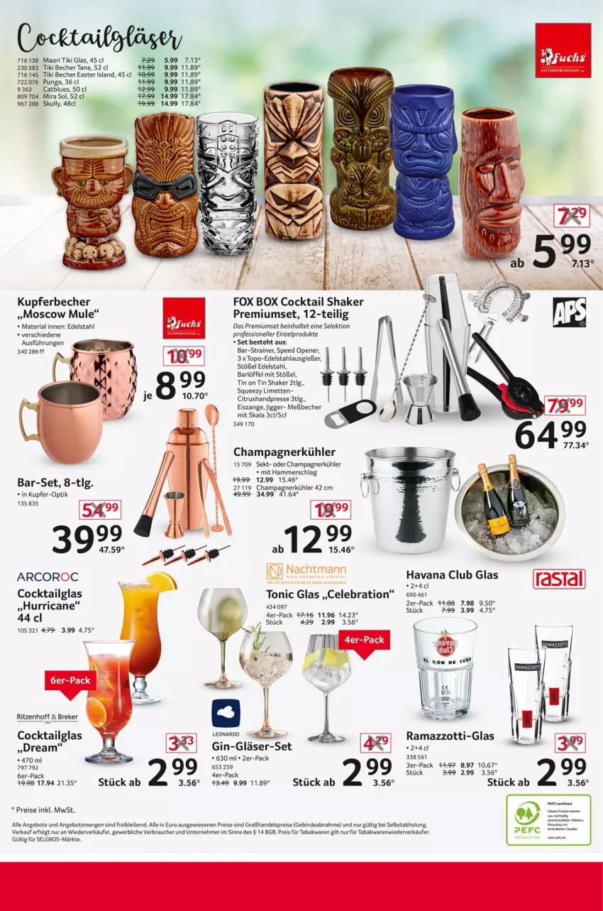 Aktueller Prospekt Selgros - Non Food - von 14.03 bis 20.03.2024 - strona 20 - produkty: angebot, angebote, Bad, Becher, champagne, champagner, citrus, cocktail, edelstahl, eis, elle, gin, Gläser, leonardo, LG, limette, limetten, Löffel, Mett, metten, rama, ramazzott, ramazzotti, Rauch, reis, Ria, sekt, shake, spee, Ti, tonic, zott