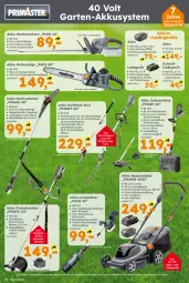 Gazetka promocyjna - Gazetka - ważna od 18.10 do 18.10.2025 - strona 10 - produkty: akku, Bau, Brei, Effect, eis, elle, Garten, heckenschere, Kette, korb, ladegerät, mab, mam, messer, ohne akku und ladegerät, rasen, rasenmäher, reis, säge, Schere, schnellladegerät, schultergurt, Teleskop, Ti
