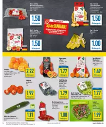 Gazetka promocyjna Diska - Prospekte - Gazetka - ważna od 07.01 do 07.01.2023 - strona 3 - produkty: aktionspreis, beere, beeren, bio, Blutorange, burger, deka, edeka bio, eis, fisch, gurke, heidelbeere, heidelbeeren, Jura, LG, mandarine, mandarinen, orange, orangen, paprika, paprika rot, reis, salat, Salatgurke, Spitzpaprika, tafeltrauben, Ti, tomate, tomaten, trauben