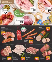 Gazetka promocyjna Rewe - Diese Woche im Angebot! - Gazetka - ważna od 16.04 do 16.04.2022 - strona 6 - produkty: aktionspreis, Astra, auer, aufschnitt, Bau, Bauer, braten, eis, filet, fleisch, frankfurter, gewürz, gin, hähnchenbrust, hausmarke, Krustenschinken, leberwurst, meersalz, Mett, mettwurst, pastete, pastrami, pfeffer, pute, Putenfleisch, Rauch, reis, rewe hausmarke, rind, rinder, sahne, salz, schinken, schinkenbraten, schnittlauch, schwein, schweine, schweinefilet, serrano, serrano schinken, spargel, Speck, steinhaus, Ti, wein, weine, wurst