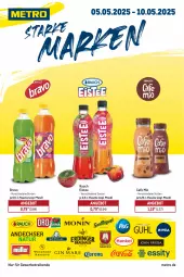 Gazetka promocyjna Metro - Starke Marken - Gazetka - ważna od 10.05 do 10.05.2025 - strona 1 - produkty: angebot, Bravo, eis, eistee, flasche, Metro, Rauch, tee