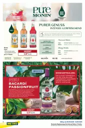 Gazetka promocyjna Metro - Starke Marken - Gazetka - ważna od 10.05 do 10.05.2025 - strona 4 - produkty: angebot, bacardi, flasche, getränk, getränke, monin, Palette, Ti, zucker