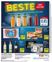 Gazetka promocyjna Diska - Prospekte - Gazetka - ważna od 18.06 do 18.06.2022 - strona 16 - produkty: angebot, angebote, Astra, bier, deka, eis, ente, flasche, krombache, krombacher, Lübzer, nimm2, qualitätswein, reis, Ria, ring, rotkäppchen, sac, storck, telefon, Ti, uhr, vita, Vitamine, wein, würstchen, Zelt, ZTE