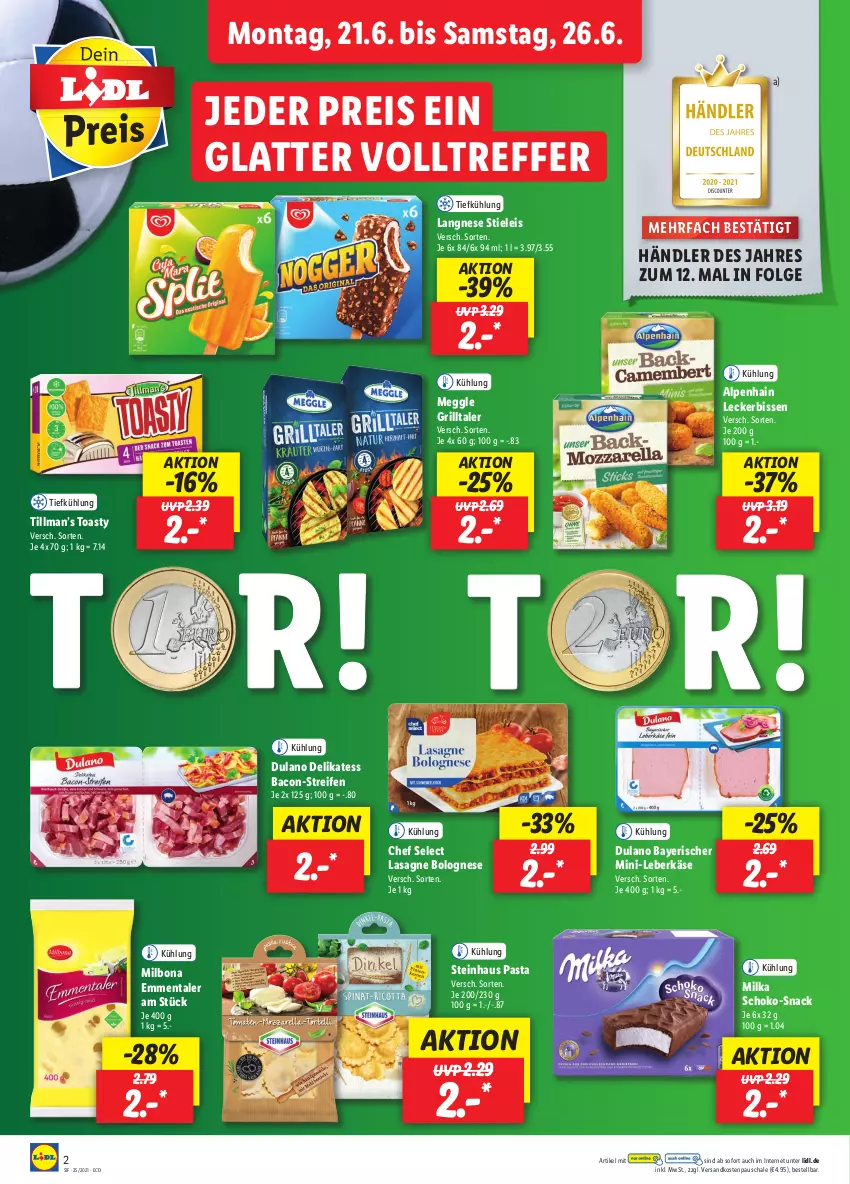 Aktueller Prospekt Lidl - Sonderprospekt - von 21.06 bis 26.06.2021 - strona 2