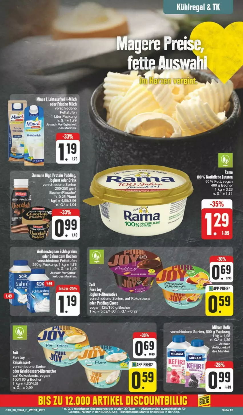 Aktueller Prospekt Edeka - Prospekte - von 31.08 bis 07.09.2024 - strona 13 - produkty: Ti