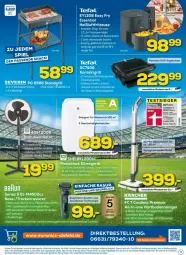 Gazetka promocyjna Euronics - Prospekte - Gazetka - ważna od 30.07 do 30.07.2023 - strona 5 - produkty: auto, Brei, eis, ente, grill, LG, rasierer, severin, standgrill, tee, Ti, wasser