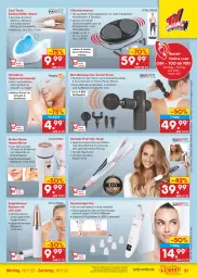 Gazetka promocyjna Netto Marken-Discount - Filial-Angebote - Gazetka - ważna od 19.11 do 19.11.2022 - strona 31 - produkty: akku, angebot, aufbewahrungskoffer, batterie, batterien, deka, deo, eis, kissen, koffer, ladekabel, latte, led-licht, rasierer, reiniger, Spezi, telefon, Ti, tisch, uhr, usb, ZTE