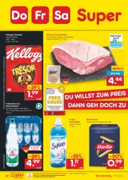 Gazetka promocyjna Netto Marken-Discount - Filial-Angebote - Gazetka - ważna od 19.11 do 19.11.2022 - strona 32 - produkty: Alwa, barilla, bestpreis, braten, brunnen, cerealien, eis, fleisch, krustenbraten, mineralwasser, ndk, pasta, reis, saft, schinken, schwein, Softlan, Ti, wasser, weichspüler, wein, wurst, wurst in selbstbedienung