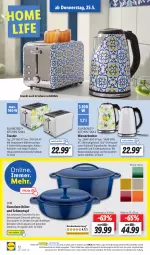 Gazetka promocyjna Lidl - Aktionsprospekt - Gazetka - ważna od 27.05 do 27.05.2023 - strona 14 - produkty: angebot, auto, brötchen, brötchenaufsatz, decke, Deckel, dell, edelstahl, eis, elle, gsw, Kocher, LG, Mode, ndk, Rauch, reis, saft, Schal, Schale, silvercrest, Ti, toast, toaster, topf, wasser, wasserkocher, ZTE