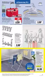 Gazetka promocyjna Lidl - Aktionsprospekt - Gazetka - ważna od 27.05 do 27.05.2023 - strona 17 - produkty: aqua, AquaPur, bügel, edelstahl, einkaufskorb, eis, ente, Hakenleiste, hose, hosen, Kinder, kleid, kleider, kleiderbügel, korb, LG, reis, Schal, Ti, weck, ZTE