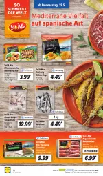 Gazetka promocyjna Lidl - Aktionsprospekt - Gazetka - ważna od 27.05 do 27.05.2023 - strona 20 - produkty: fisch, früchte, garnelen, Holz, meeresfrüchte, Muscheln, ndk, ring, Sardinen, Schal, Schale, Ti