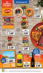 Gazetka promocyjna Lidl - Aktionsprospekt - Gazetka - ważna od 27.05 do 27.05.2023 - strona 22 - produkty: Artischocken, buch, dell, eis, elle, filet, filets, grüne oliven, in olivenöl, natives olivenöl, olive, oliven, olivenöl, olivenöl extra, pastete, reis, reiseveranstalter, rotwein, Sardellen, spirituosen, Ti, tisch, tortilla, wein, weine