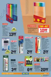 Gazetka promocyjna Metro - Office Spezial - Gazetka - ważna od 10.08 do 10.08.2022 - strona 13 - produkty: Bleistift, boss, Brei, decke, eis, elle, ente, Fineliner, gin, kraft, office, papier, reis, Roller, rwe, stabilo, stifte, teller, Ti, tisch, Tischset, top-hit